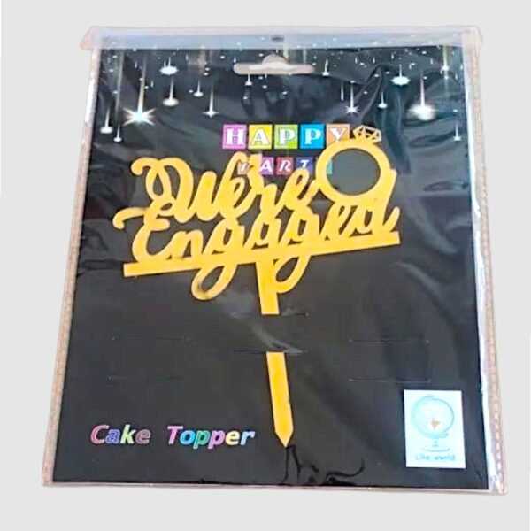 Plastic Couple Cake Topper