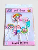 Paper Cartoon Cake Topper Theme - Image 4